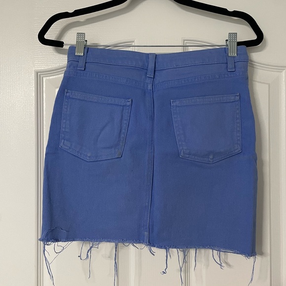 American Apparel Blue Jean Skirt Small - Picture 4 of 6